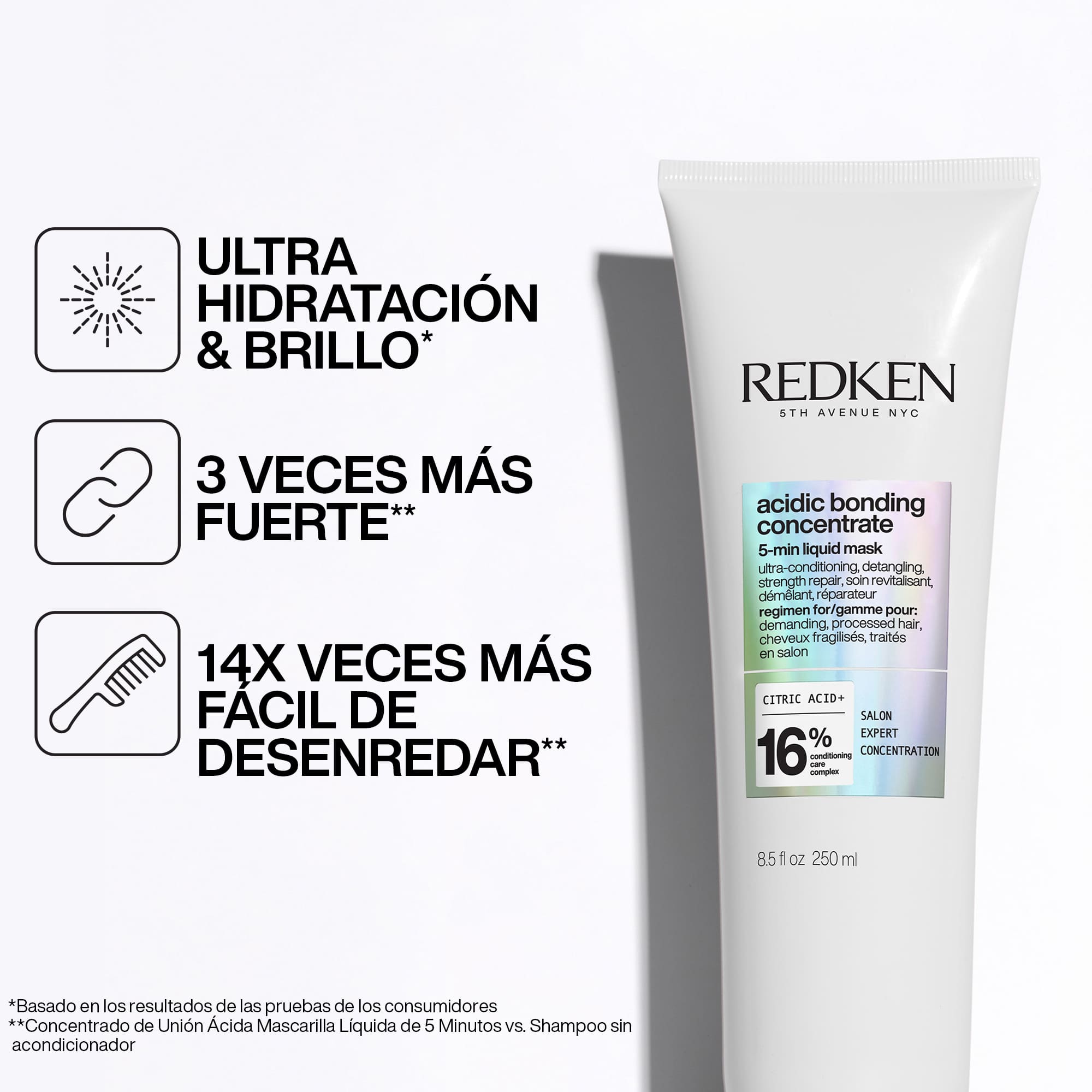 ACIDIC BONDING CONCENTRATE 5 MIN LIQUID MASK  ByRedken