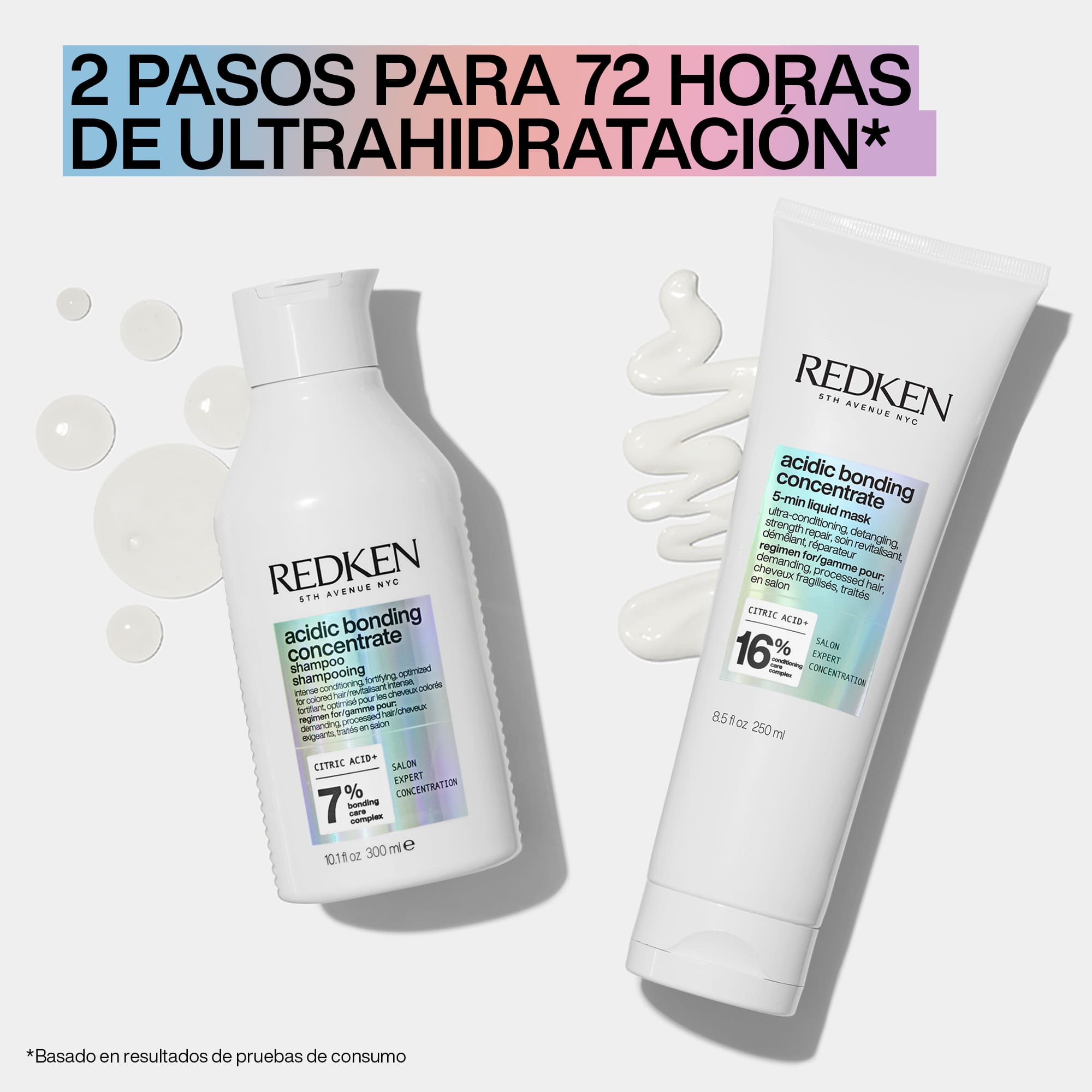 ACIDIC BONDING CONCENTRATE 5 MIN LIQUID MASK  ByRedken