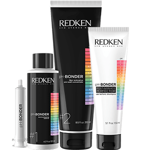 Sistema protector de puentes capilares Redken pH-Bonder.